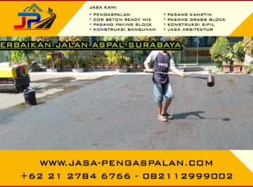 Perbaikan Jalan Aspal Surabaya